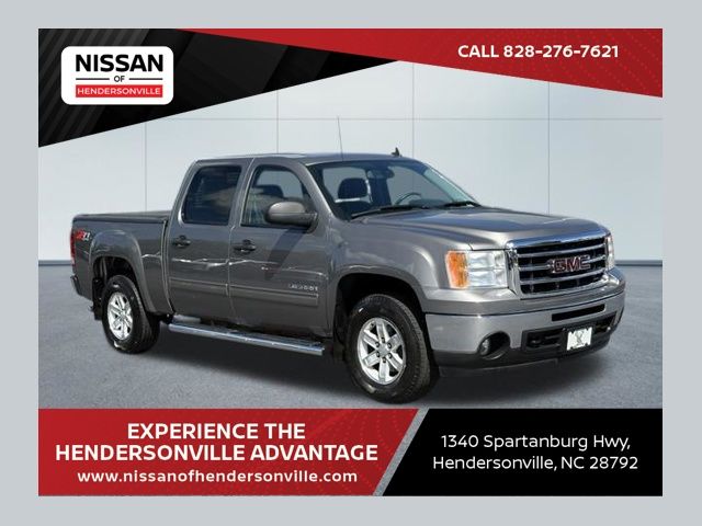 Steel Gray Metallic 2013 GMC Sierra 1500 Pickup Truck Four-Wheel Drive 6-Speed Automatic