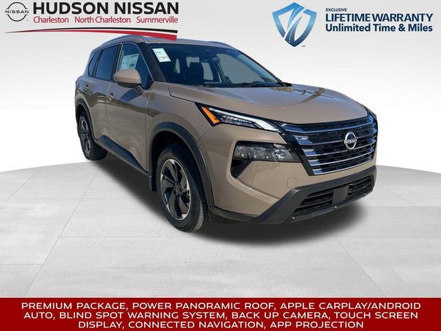 2025 Baja Storm Metallic Nissan Rogue SV FWD SUV