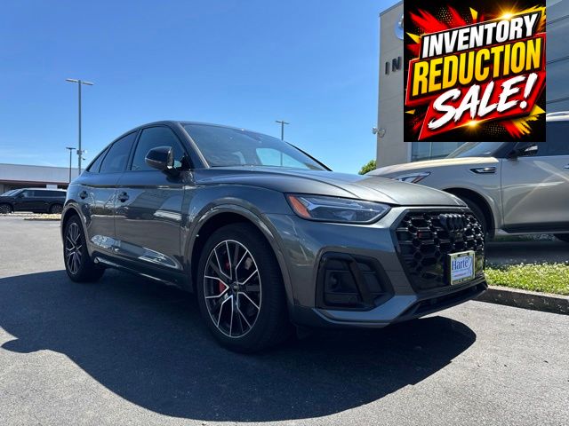 Chronos Gray Metallic 2024 Audi SQ5 Sportback Sedan All-Wheel Drive 8-Speed Automatic