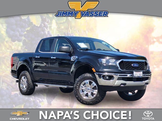 Shadow Black 2020 Ford Ranger Pickup Truck Four-Wheel Drive Automatic