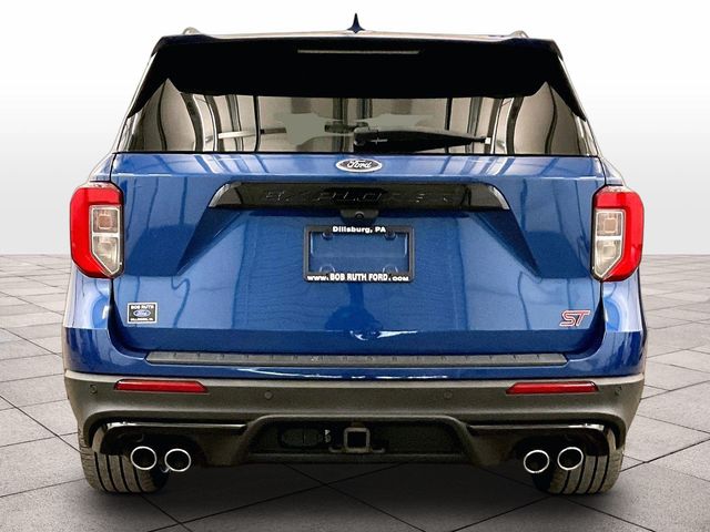 2020 Ford Explorer ST Blue at Klick Lewis Buick Chevrolet