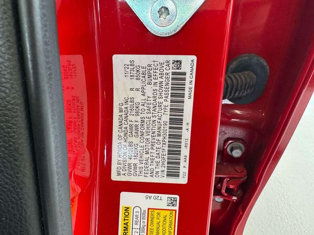 used 2023 Honda Civic car, priced at $22,177