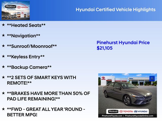 Used 2025 Hyundai Elantra Sedan