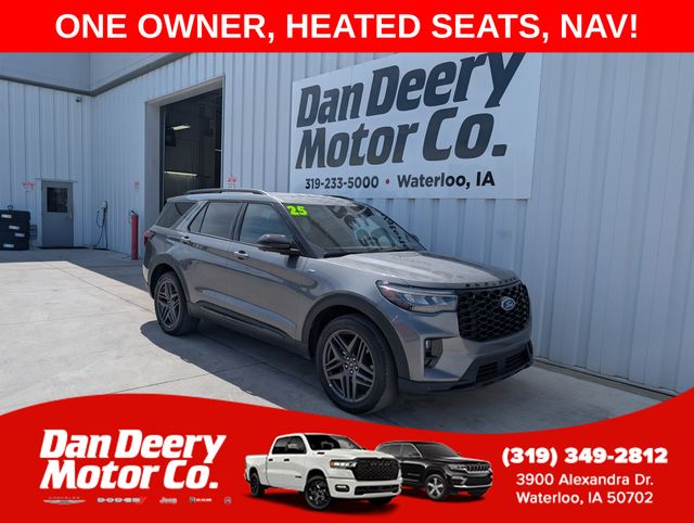 Gray Metallic 2025 Ford Explorer SUV / Crossover All-Wheel Drive Automatic