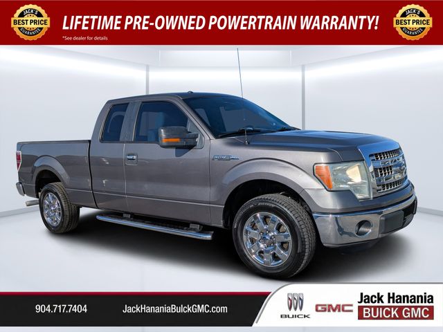 Sterling Gray Metallic 2014 Ford F-150 XLT SuperCab Pickup Truck 4X2 6-Speed Automatic