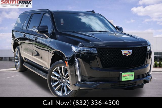 Black Raven 2024 Cadillac Escalade ESV SUV / Crossover Four-Wheel Drive Automatic