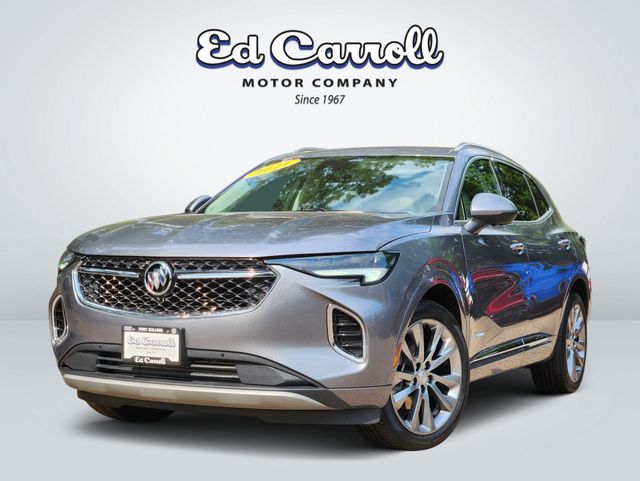 Satin Steel Gray Metallic 2021 Buick Envision SUV / Crossover All-Wheel Drive 9-Speed Automatic