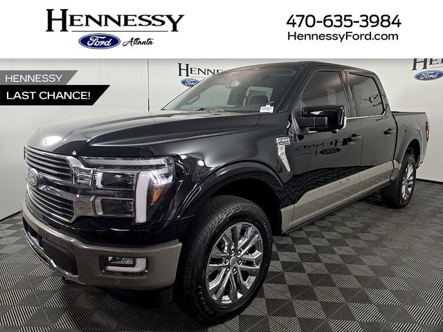 Black Metallic 2026 Ford F-150 Pickup Truck Four-Wheel Drive Automatic