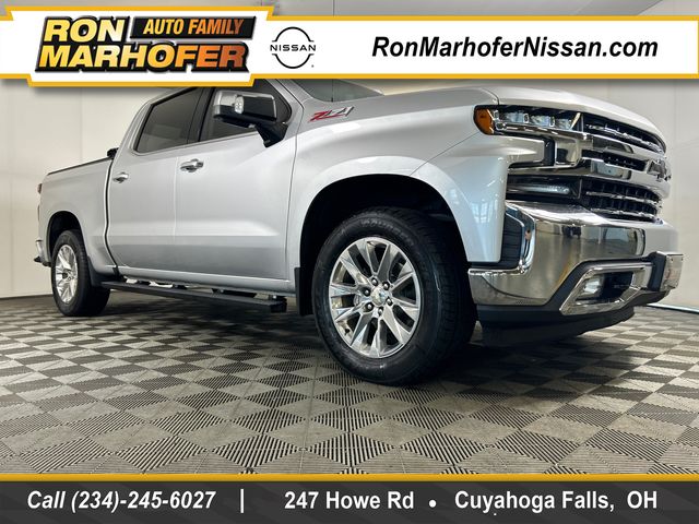 Silver Ice Metallic 2020 Chevrolet Silverado 1500 Pickup Truck Four-Wheel Drive 8-Speed Automatic
