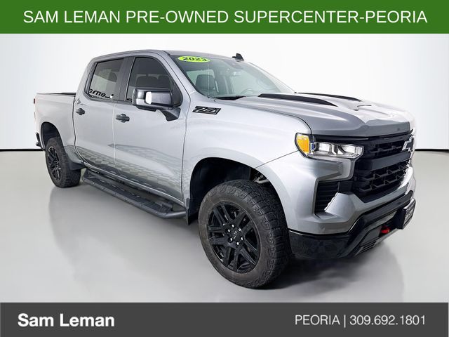 Sterling Gray Metallic 2023 Chevrolet Silverado 1500 Pickup Truck Four-Wheel Drive Automatic