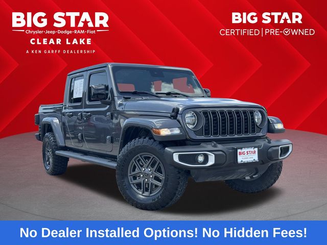 2024 Jeep Gladiator Sport S Gray at Big Star Chrysler Jeep Dodge Ram 