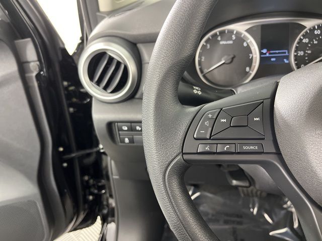 2025 Super Black Metallic Nissan Versa 1.6 S FWD Sedan
