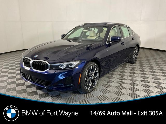 Tanzanite Blue II Metallic 2026 BMW 3 Series Sedan All-Wheel Drive 8-Speed Automatic