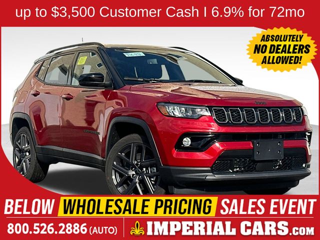 Red Hot Pearlcoat 2026 Jeep Compass Limited 4WD SUV / Crossover Four-Wheel Drive 8-Speed Automatic