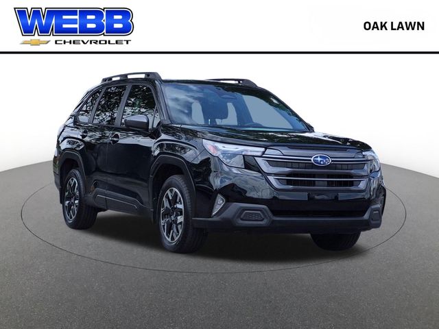 Crystal Black Silica 2025 Subaru Forester SUV / Crossover All-Wheel Drive Continuously Variable Transmission