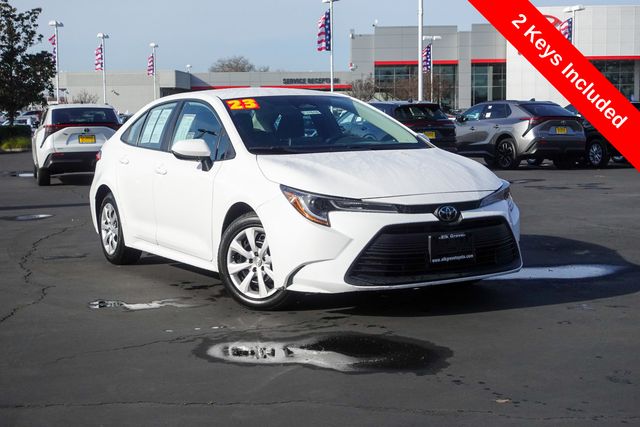 used 2023 Toyota Corolla car, priced at $21,000