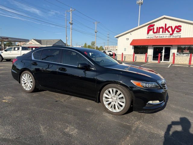 Crystal Black Pearl 2014 Acura RLX Sedan Front-Wheel Drive 6-Speed Automatic