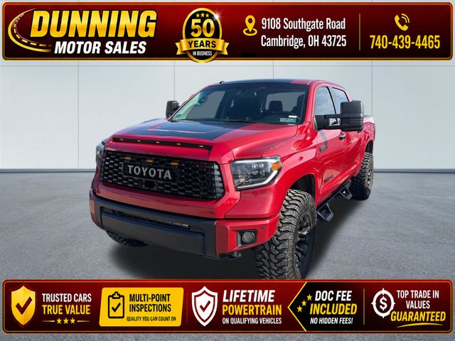 Barcelona Red Metallic 2014 Toyota Tundra Pickup Truck Four-Wheel Drive 6-Speed Automatic Overdrive