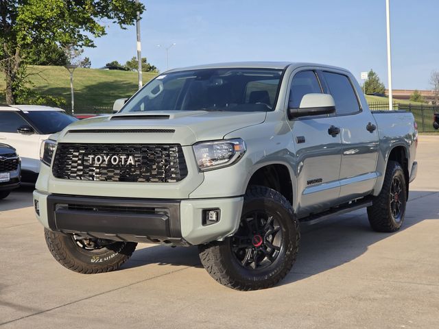 Lunar Rock 2021 Toyota Tundra Pickup Truck Four-Wheel Drive 6-Speed Automatic