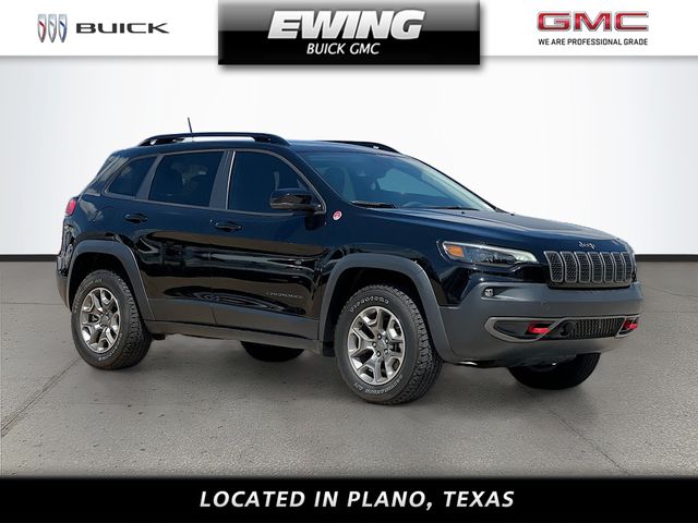 Diamond Black Crystal Pearlcoat 2022 Jeep Cherokee Trailhawk 4WD SUV / Crossover Four-Wheel Drive 9-Speed Automatic