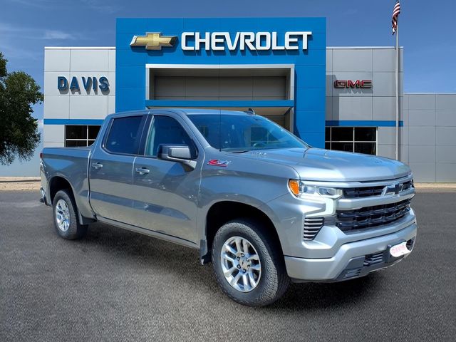Sterling Gray Metallic 2023 Chevrolet Silverado 1500 Pickup Truck Four-Wheel Drive Automatic