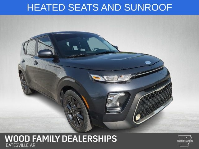 Gravity Gray 2021 Kia Soul SUV / Crossover Front-Wheel Drive Continuously Variable Transmission