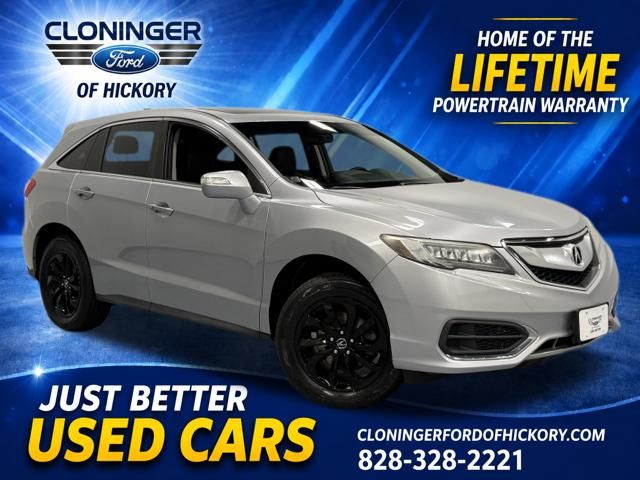 Lunar Silver Metallic 2018 Acura RDX SUV / Crossover All-Wheel Drive 6-Speed Automatic