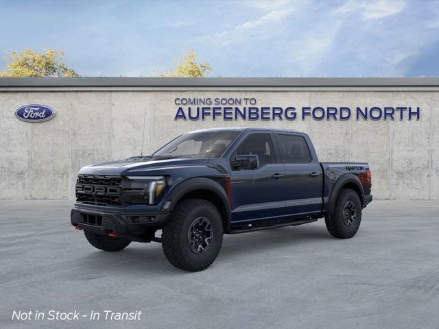 Blue Metallic 2026 Ford F-150 Raptor SuperCrew 4WD Pickup Truck Four-Wheel Drive Automatic