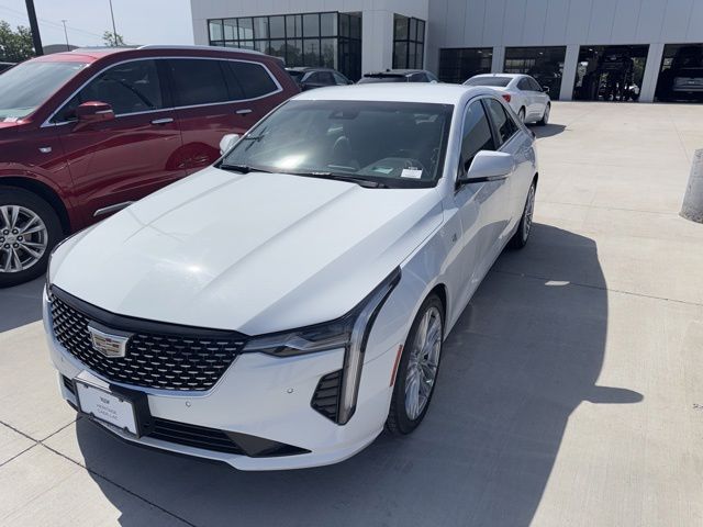 Summit White 2024 Cadillac CT4 Premium Luxury RWD Sedan Rear-Wheel Drive 8-Speed Automatic
