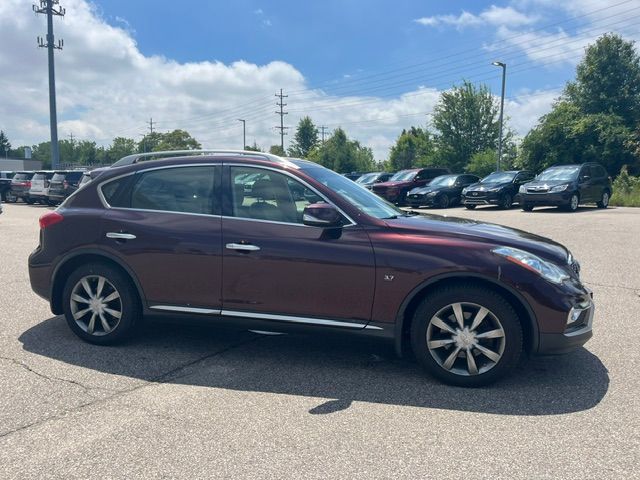 Midnight Garnet 2016 INFINITI QX50 SUV / Crossover All-Wheel Drive 7-Speed Automatic