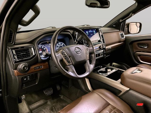 2022 Nissan Titan Platinum Reserve Black at Bob Ruth Ford