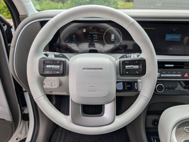 2026 Hyundai Palisade Hybrid Blue SEL Premium White at DeMontrond Gulf Freeway