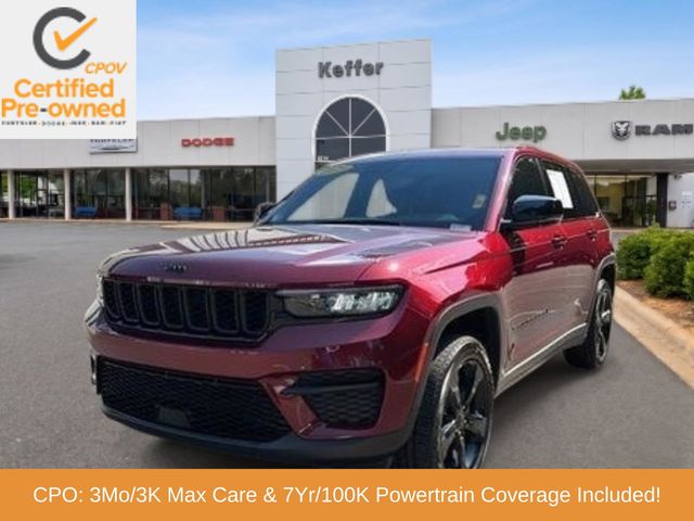 Velvet Red Pearlcoat 2023 Jeep Grand Cherokee SUV / Crossover Four-Wheel Drive 8-Speed Automatic