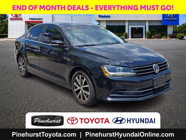 Black 2017 Volkswagen Jetta Sedan Front-Wheel Drive 6-Speed Automatic