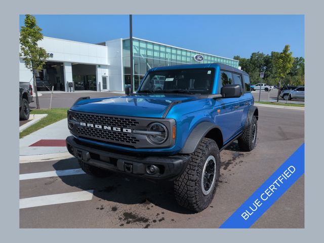 Velocity Blue Metallic 2023 Ford Bronco SUV / Crossover Four-Wheel Drive Automatic