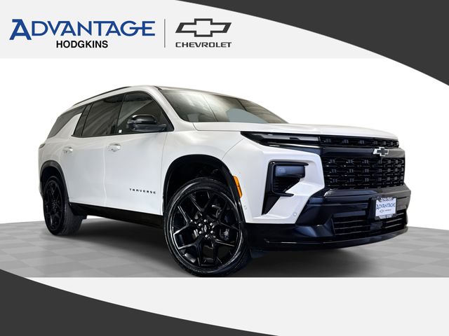 White (Iridescent Pearl Tricoat) 2024 Chevrolet Traverse RS FWD SUV / Crossover Front-Wheel Drive 8-Speed Automatic