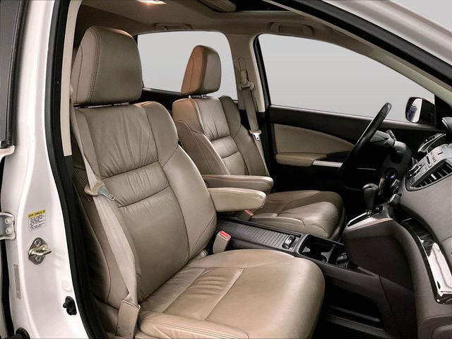 2014 Honda CR-V EX-L White at Phil Fitts Ford
