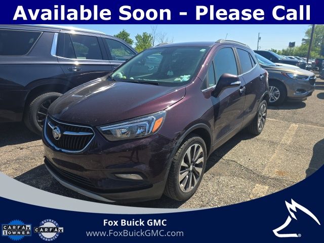 Black Cherry Metallic 2018 Buick Encore Preferred II FWD SUV / Crossover Front-Wheel Drive 6-Speed Automatic Overdrive