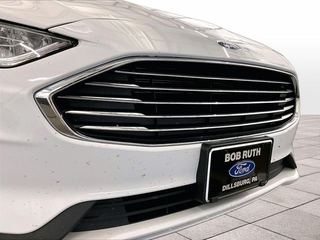 2020 Ford Fusion SE White at Audi Porsche Sewickley