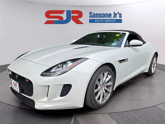 White 2016 Jaguar F-TYPE Convertible Rear-Wheel Drive 8-Speed Automatic
