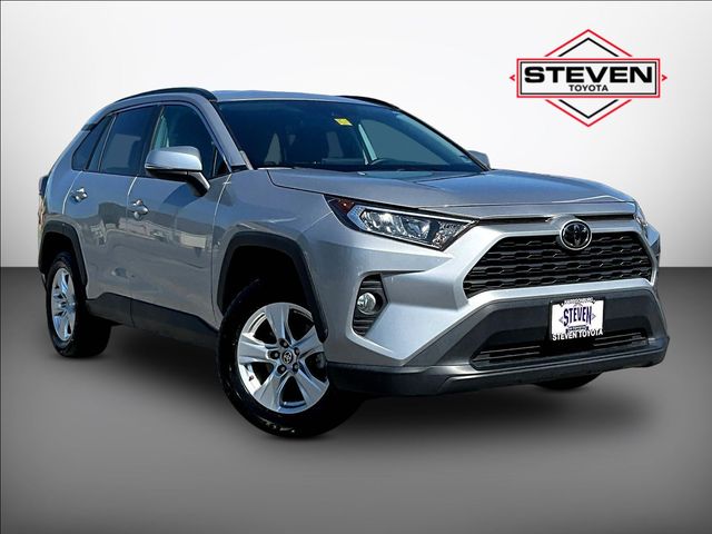 Silver Sky Metallic 2021 Toyota RAV4 SUV / Crossover Front-Wheel Drive 8-Speed Automatic