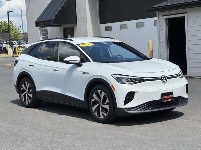 Pure White 2023 Volkswagen ID.4 SUV / Crossover Rear-Wheel Drive Automatic