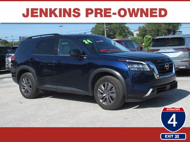 Deep Ocean Blue Pearl 2024 Nissan Pathfinder SUV / Crossover Front-Wheel Drive 9-Speed Automatic