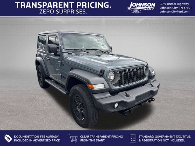 Anvil Clear Coat 2025 Jeep Wrangler SUV / Crossover Four-Wheel Drive 8-Speed Automatic