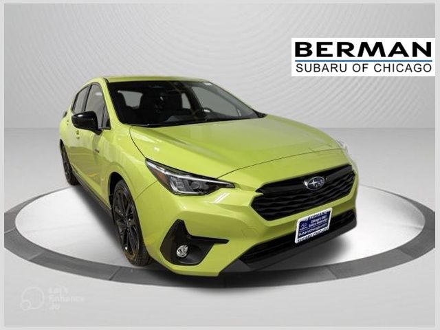 Citron Yellow Pearl 2026 Subaru Impreza Wagon All-Wheel Drive Continuously Variable Transmission
