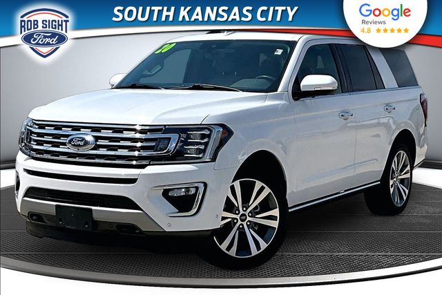 Star White Metallic Tri-Coat 2020 Ford Expedition Limited 4WD SUV / Crossover Four-Wheel Drive Automatic