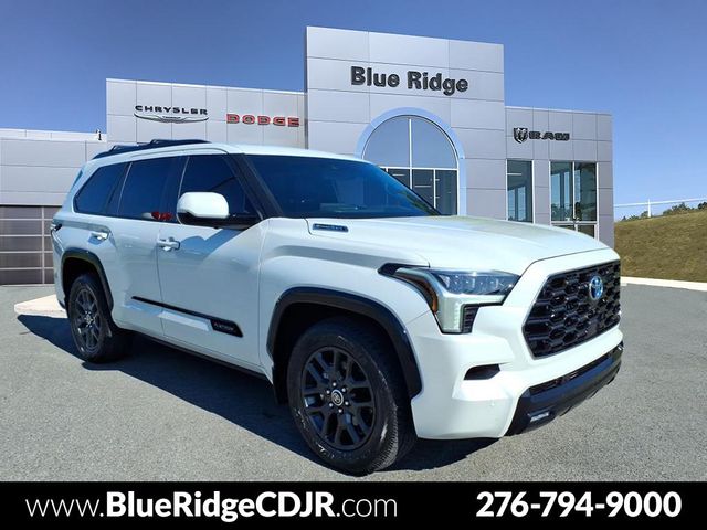 Pearl 2023 Toyota Sequoia SUV / Crossover Four-Wheel Drive Automatic