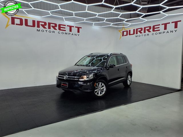 2017 Volkswagen Tiguan 2.0T Wolfsburg Edition Black at Durrett Motor Company