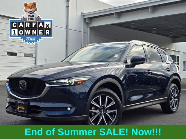 Deep Crystal Blue Mica 2018 Mazda CX-5 SUV / Crossover All-Wheel Drive 6-Speed Automatic