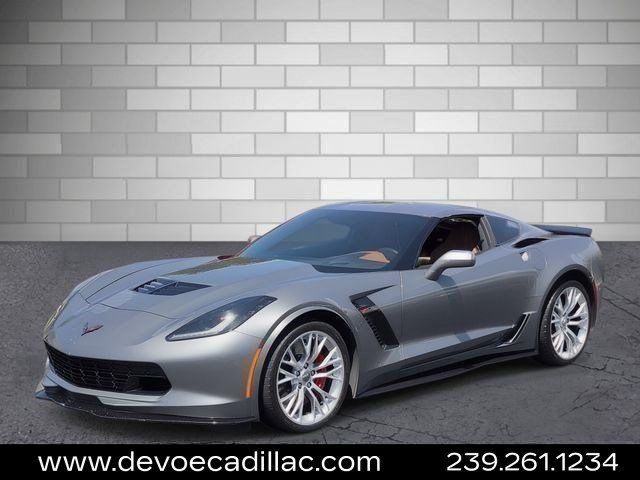Gray Metallic 2015 Chevrolet Corvette Coupe Rear-Wheel Drive 8-Speed Automatic